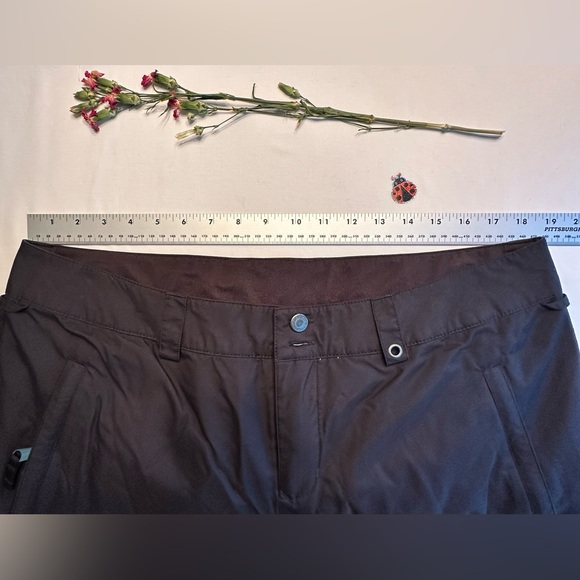 Foursquare Active Snow Sport Pants Size XL Black Vented Thighs 6 Pockets - Picture 13 of 15